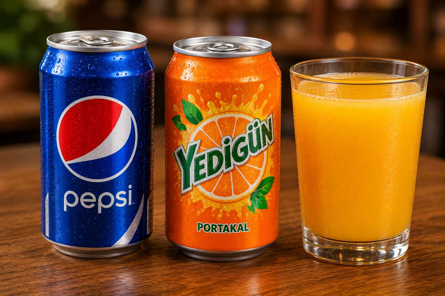 Pepsi / Yedigün / Meyve Suyu